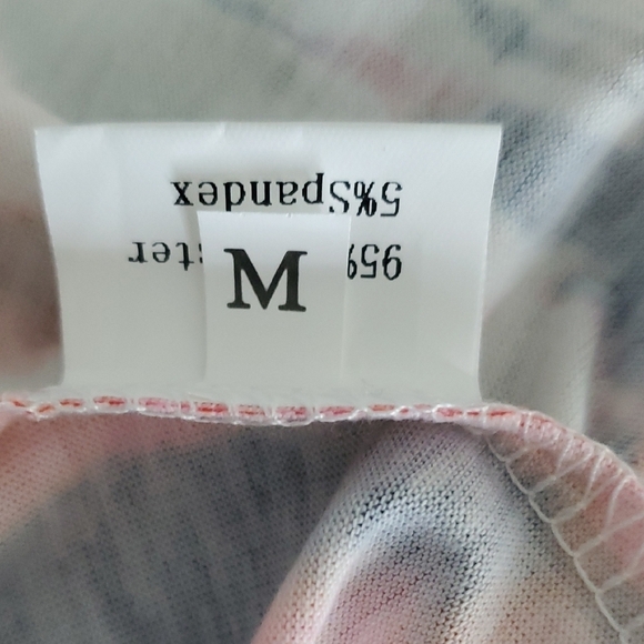 Chic Pink and Blue Halter Mini Sundress - Picture 3 of 3